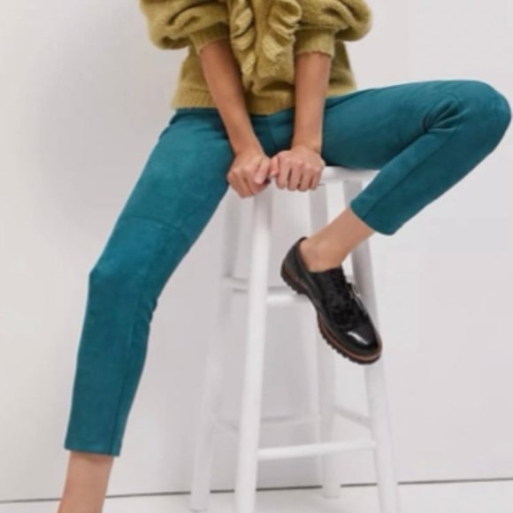 Anthropologie Avec Les Filles FAUX LEATHER PANTS - Picture 1 of 2